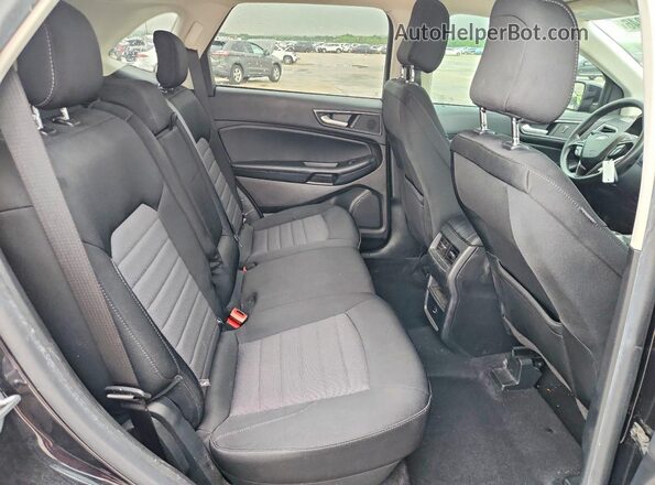 2FMPK4G91NBA29805 2022 FORD EDGE Black Հետևի նստատեղերի տեսք
