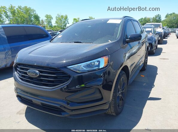 2FMPK4G91RBA32337 2024 FORD EDGE Black Przód lewy