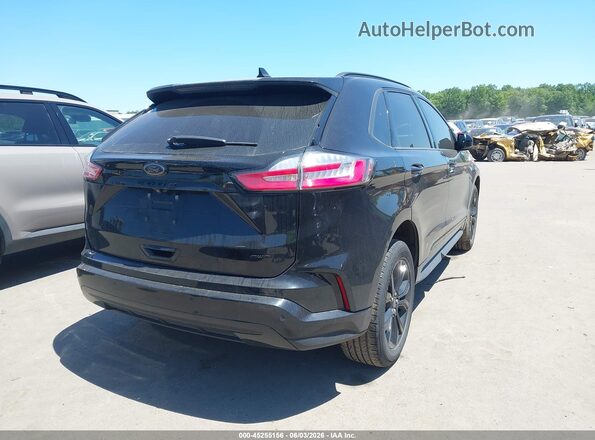 2FMPK4G91RBA32337 2024 FORD EDGE Black Tył prawy