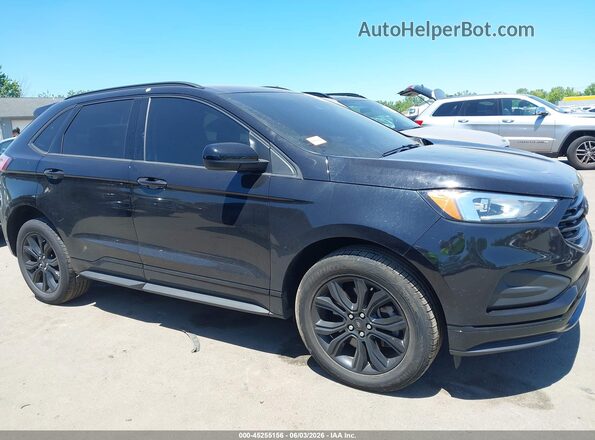 2FMPK4G91RBA32337 2024 FORD EDGE Black Widok wnętrza z tyłu
