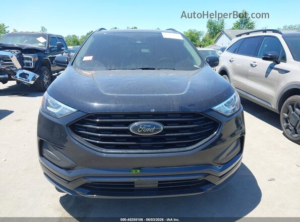 2FMPK4G91RBA32337 2024 FORD EDGE Black Widok zestawu wskaźników
