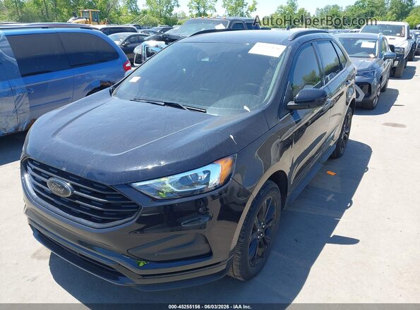 2FMPK4G91RBA32337 2024 FORD EDGE Black Widok z przodu