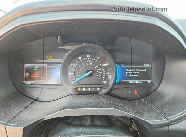 2FMPK4G91RBA83966 2024 FORD EDGE Black Սարքավորումների վահանակի տեսք