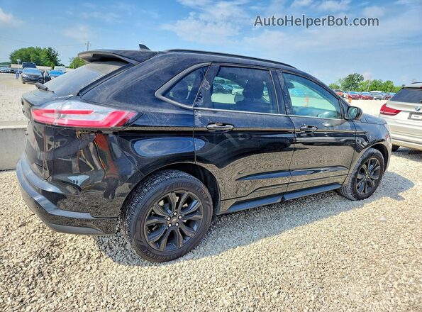 2FMPK4G91RBA83966 2024 FORD EDGE Black Հետևի աջ