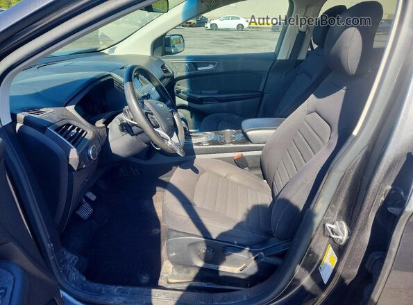 2FMPK4G92GBB16809 2016 FORD EDGE Gray Front interior view