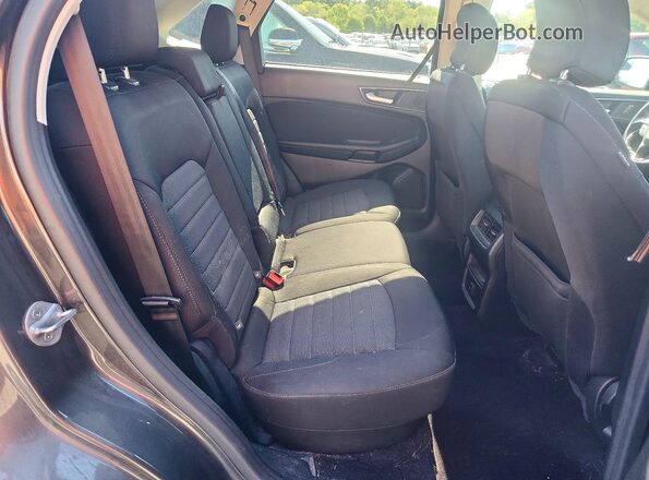 2FMPK4G92GBB16809 2016 FORD EDGE Gray Rear interior view