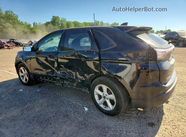 2FMPK4G92HBC56408 2017 FORD EDGE Black Tył lewy