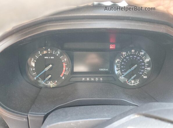2FMPK4G92JBB63104 2018 FORD EDGE Black Սարքավորումների վահանակի տեսք