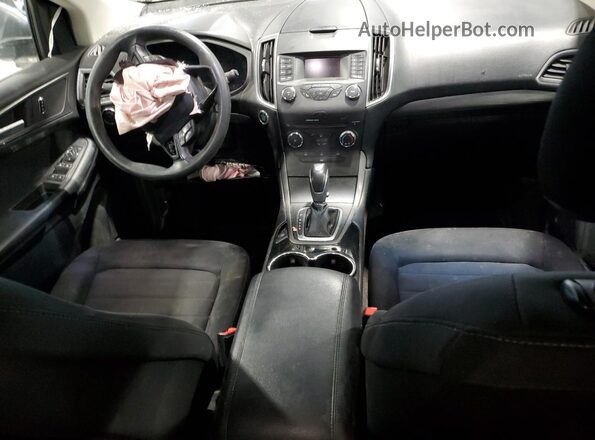 2FMPK4G92JBB63104 2018 FORD EDGE Black Առջևի վահանակի տեսք