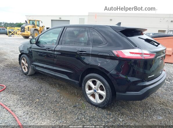 2FMPK4G92KBB42321 2019 FORD EDGE Black Trasero izquierdo