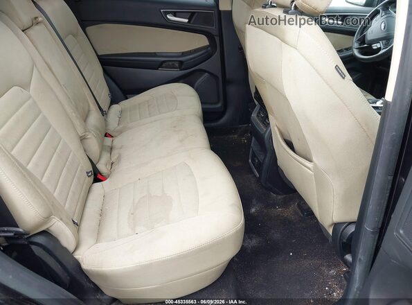 2FMPK4G92KBB42321 2019 FORD EDGE Black Vista de la etiqueta del VIN