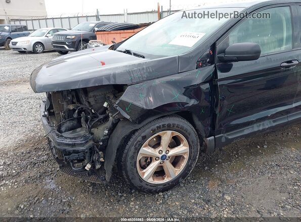 2FMPK4G92KBB42321 2019 FORD EDGE Black Vista frontal