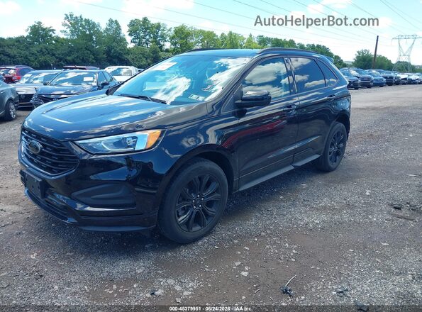 2FMPK4G92NBA58620 2022 FORD EDGE Black Front left