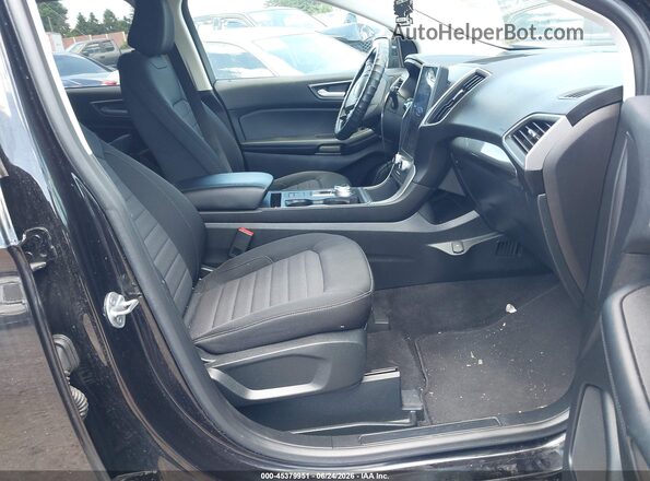 2FMPK4G92NBA58620 2022 FORD EDGE Black Front interior view