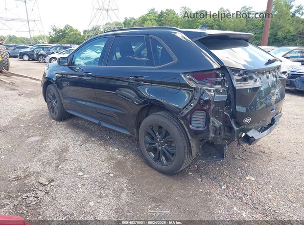 2FMPK4G92NBA58620 2022 FORD EDGE Black Rear left