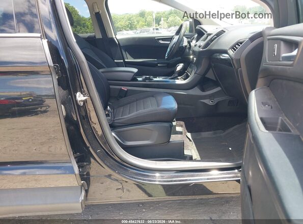 2FMPK4G93HBB34267 2017 FORD EDGE Black Widok wnętrza z przodu