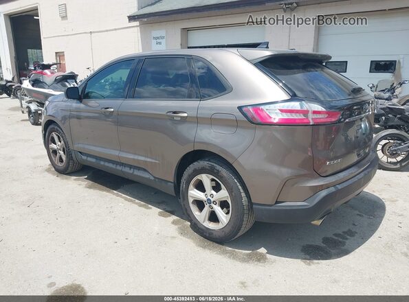 2FMPK4G93KBC39270 2019 FORD EDGE Black Trasero izquierdo