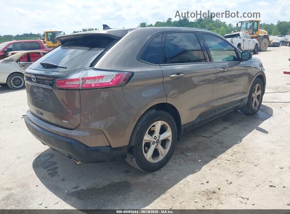 2FMPK4G93KBC39270 2019 FORD EDGE Black Trasero derecho
