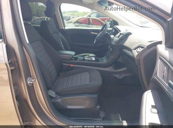 2FMPK4G93KBC39270 2019 FORD EDGE Black Vista interior delantera