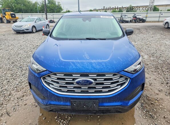 2FMPK4G93LBB03867 2020 FORD EDGE Синий Вид спереди