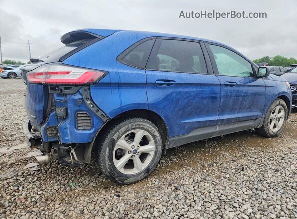 2FMPK4G93LBB03867 2020 FORD EDGE Синий Задняя правая четверть
