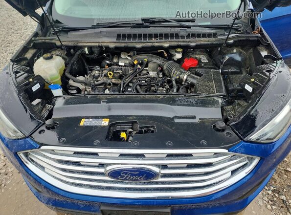2FMPK4G93LBB03867 2020 FORD EDGE Синий Вид подкапотного пространства
