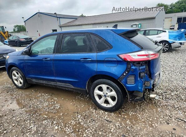 2FMPK4G93LBB03867 2020 FORD EDGE Синий Задняя левая четверть