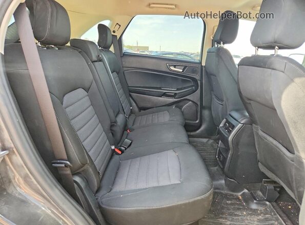 2FMPK4G93LBB17946 2020 FORD EDGE Charcoal უკანა სალონის ხედი