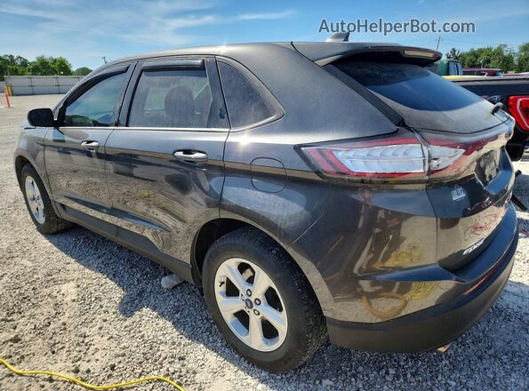 2FMPK4G94GBB72251 2016 FORD EDGE Gray Rear left