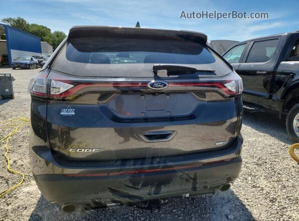 2FMPK4G94GBB72251 2016 FORD EDGE Gray Rear view