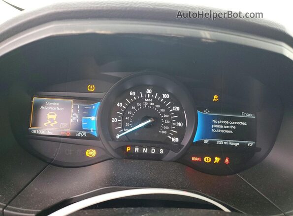 2FMPK4G94RBA34518 2024 FORD EDGE Silver Սարքավորումների վահանակի տեսք