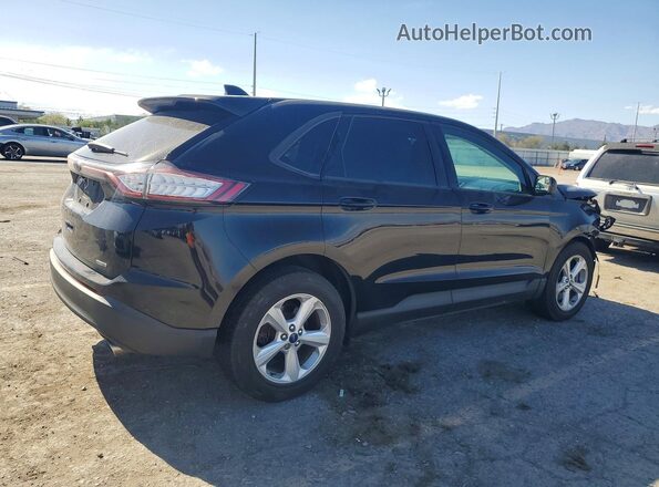 2FMPK4G95GBB61419 2016 FORD EDGE Black Tył prawy