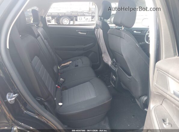 2FMPK4G95MBA19244 2021 FORD EDGE Black Widok naklejki z numerem VIN