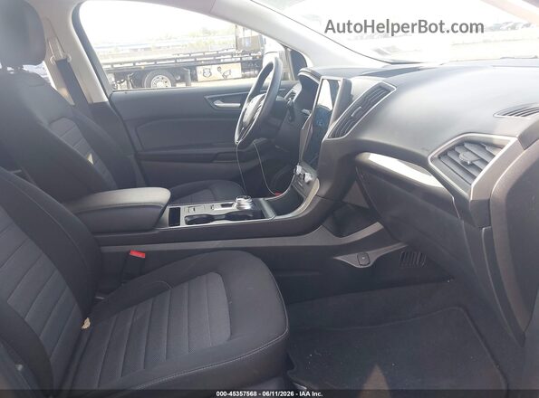 2FMPK4G95MBA19244 2021 FORD EDGE Black Widok wnętrza z przodu