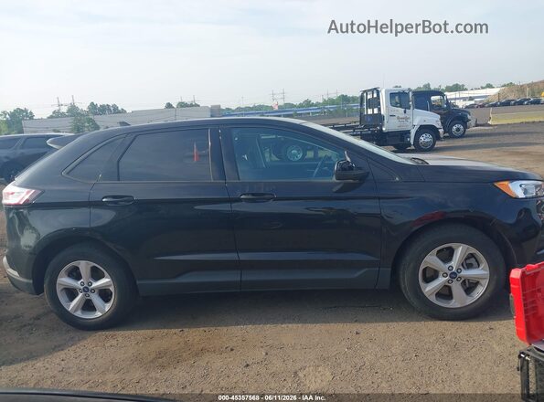 2FMPK4G95MBA19244 2021 FORD EDGE Black Widok wnętrza z tyłu