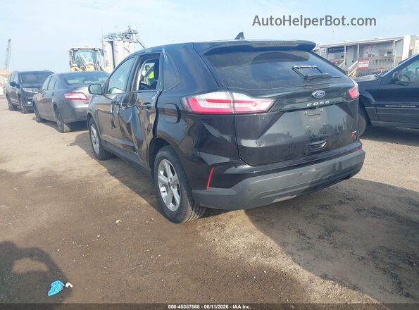 2FMPK4G95MBA19244 2021 FORD EDGE Black Tył lewy