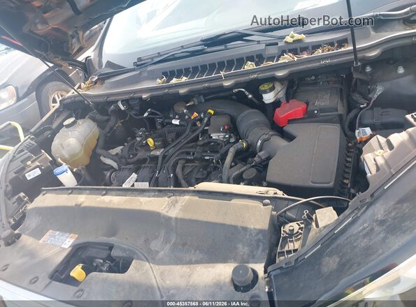 2FMPK4G95MBA19244 2021 FORD EDGE Black Widok z tyłu