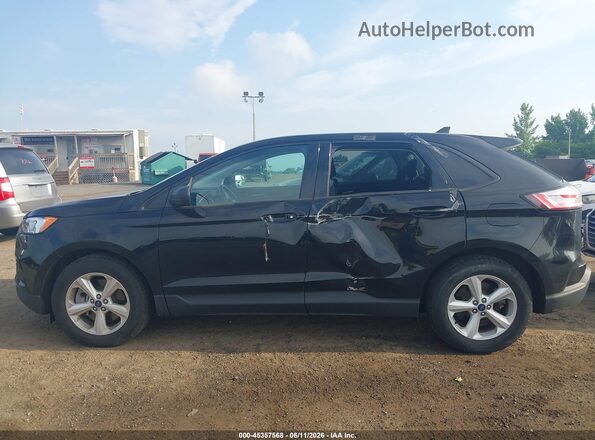 2FMPK4G95MBA19244 2021 FORD EDGE Black Widok wnętrza 360 stopni