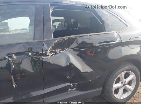2FMPK4G95MBA19244 2021 FORD EDGE Black Widok z przodu