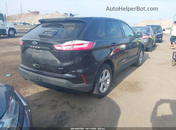 2FMPK4G95MBA19244 2021 FORD EDGE Black Tył prawy