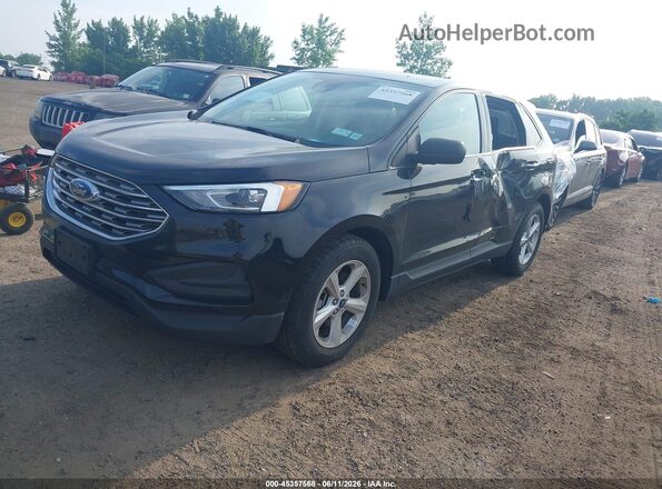 2FMPK4G95MBA19244 2021 FORD EDGE Black Przód lewy