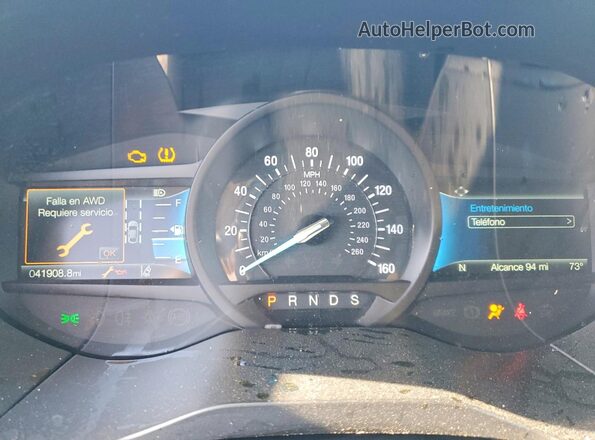 2FMPK4G95NBA40323 2022 FORD EDGE Silver 