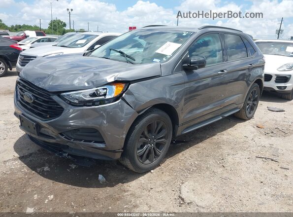 2FMPK4G95PBA49915 2023 FORD EDGE Gray Przód lewy