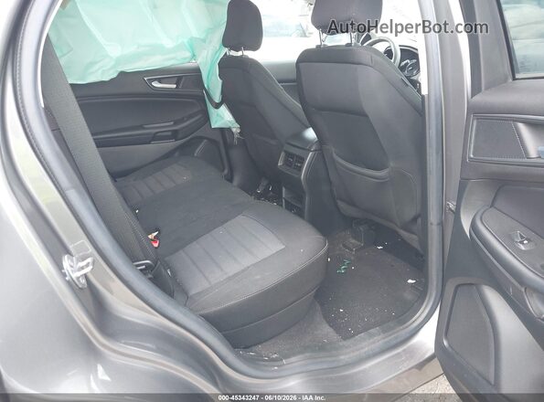 2FMPK4G95PBA49915 2023 FORD EDGE Gray Widok naklejki z numerem VIN