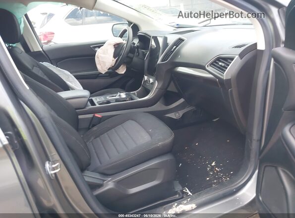 2FMPK4G95PBA49915 2023 FORD EDGE Gray Widok wnętrza z przodu
