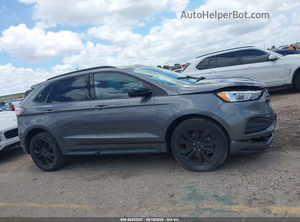 2FMPK4G95PBA49915 2023 FORD EDGE Gray Widok zestawu wskaźników