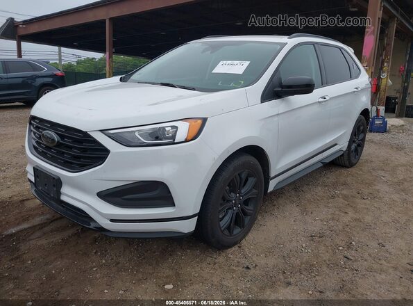 2FMPK4G95RBA48542 2024 FORD EDGE White Przód lewy