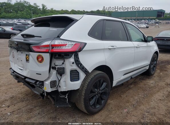 2FMPK4G95RBA48542 2024 FORD EDGE White Tył prawy
