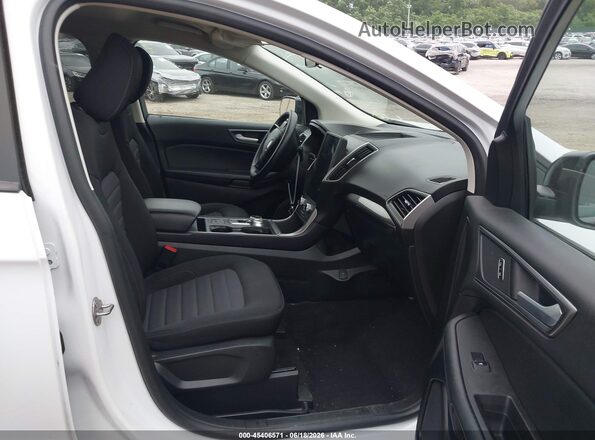 2FMPK4G95RBA48542 2024 FORD EDGE White Widok wnętrza z przodu