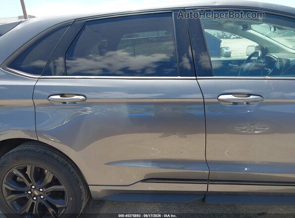 2FMPK4G95RBB18945 2024 FORD EDGE Серый Вид задней части салона
